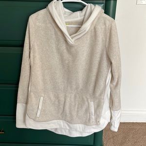 Cream hoodie size large